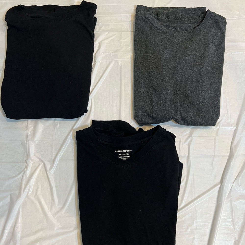 Three Banana Republic Fitted Shirts